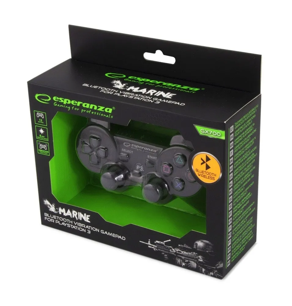 gamepad-esperanza-marine-egg109k-ps3-bt-czarny