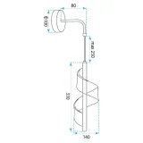 kinkiet-scienny-lampa-wiszaca-led-zlota-transparentna-g177-w-spirala-10w-srednica-szerokosc-klosza-14-cm