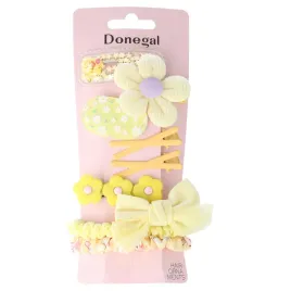 donegal-zestaw-spinek-do-wlosow-pastel-mix-kolorow-i-wzorow-fa-5775