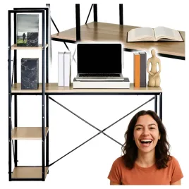 biurko-mlodziezowe-szkolne-komputerowe-loft-z-regalem-i-polkami-100-x-52-cm