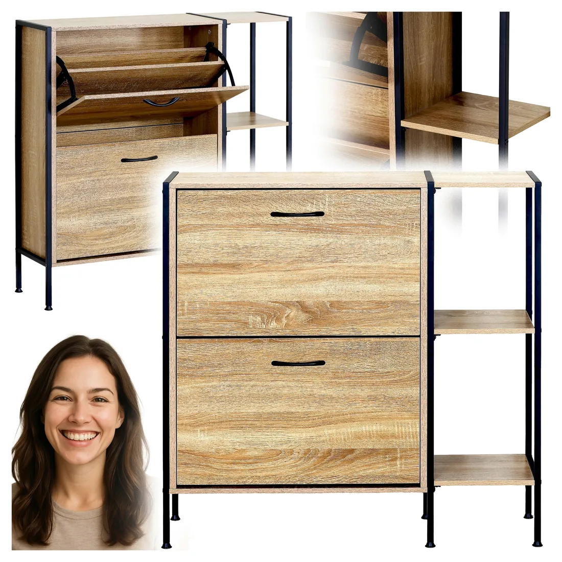 szafka-na-buty-regal-stojak-na-obuwie-wolnostojaca-otwierana-88x87x24-cm