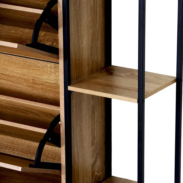 szafka-na-buty-regal-stojak-na-obuwie-wolnostojaca-otwierana-88x87x24-cm-stan-nowy-kolor-mebla-dab-dab-antyczny