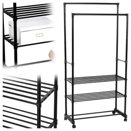 wieszak-na-ubrania-metalowy-podlogowy-kolka-z-polkami-na-buty-165x79-cm