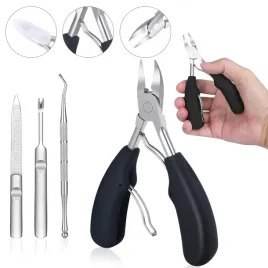 cazki-do-wrastajacych-paznokci-grubych-obcinacz-skorek-nozyczki-zestaw-4w1