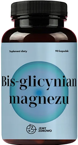 MAGNEZ BISGLICYNIAN Wysoka przyswajalność DOBRE WCHŁANIANIE Jemy Zdrowo 90