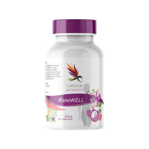 Skutecznie Łagodzi Objawy Menopauzy 100% Naturalne Składniki MenoWell 2 szt