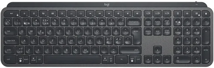 Klawiatura bezprzewodowa LOGITECH MX Keys S for Mac Grafitowy Nordic QWERTY