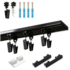 karnisz-szyna-sufitowa-podwojna-490-cm-zabki-agrafki-czarna-slim