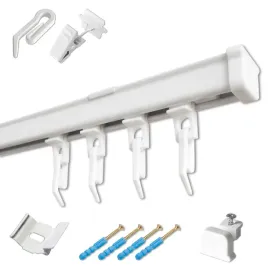 karnisz-szyna-sufitowa-aluminiowa-pojedyncza-biala-zabki-agrafki-ws-690cm