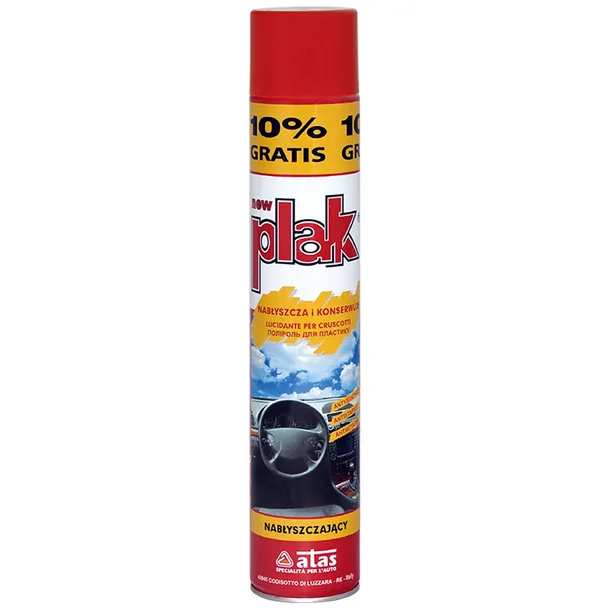 PLAK do kokpitu 750ml nabłyszczający MIX spray preparat do wnętrza