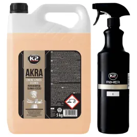 plyn-do-mycia-silnika-5l-k2-akra-butelka-do-mieszania-z-atomizerem-zestaw