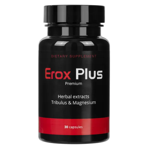 Erox Plus – Silny środek na poprawę potencji, erekcji i libido 30 kaps