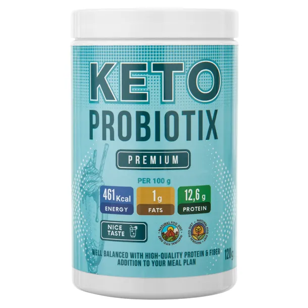 Keto Probiotix Probiotyk - Suplement diety wspomagający odchudzanie 120g