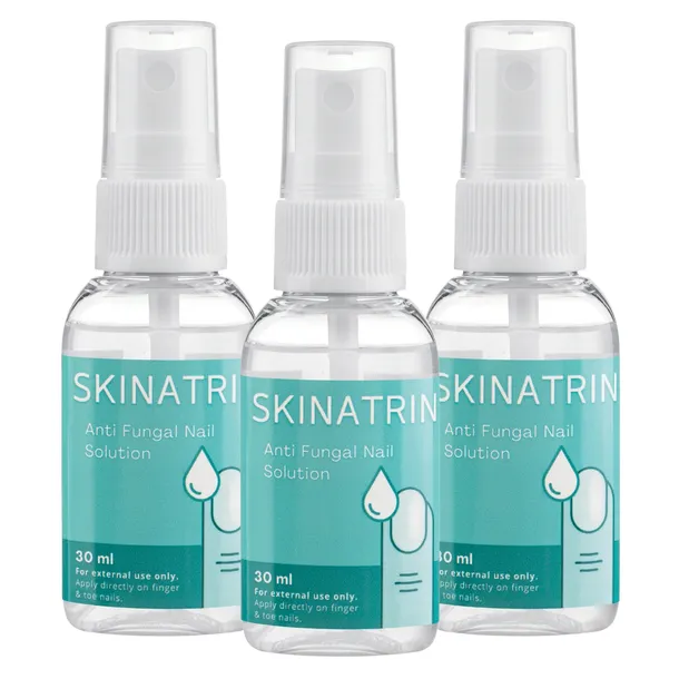 3x Skinatrin 30ml – Silny spray na grzybicę stóp i paznokci