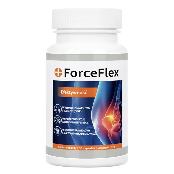ForceFlex – suplement diety wspierający stawy i kości 30 kapsułek