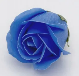 roza-mydlana-kolor-pudrowo-niebieska-sztuka