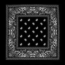 bandana-bandama-bandamka-chusta-czarna-paisley