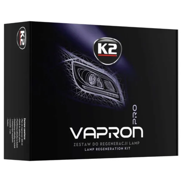 K2 Vapron Zestaw do Regeneracji Lamp Reflektorów Samochodowych D7900