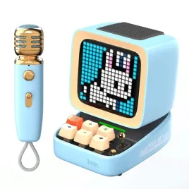 glosnik-bluetooth-karaoke-mikrofon-pixel-art-ditoo
