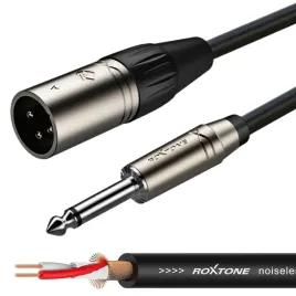 kabel-mikrofonowy-wtyk-xlr-jack-6-3mm-10m-samurai-roxtone-smxj250l10