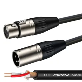kabel-xlr-mikrofonowy-sygnalowy-zbalansowany-wtyk-gniazdo-roxtone-10-metrow