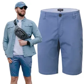 eleganckie-spodenki-szorty-chino-meskie-ralph-niebieskie-40-pako-jeans