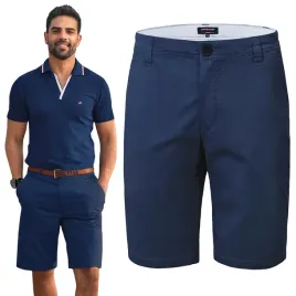 eleganckie-spodenki-szorty-chino-meskie-ralph-granatowe-40-pako-jeans