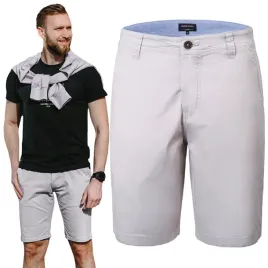 eleganckie-spodenki-szorty-chino-meskie-ralph-jasnoszare-34-pako-jeans