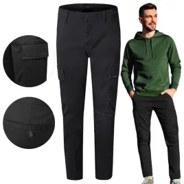 spodnie-z-kieszeniami-cargo-meskie-czarne-slim-fit-w30-l32-pako-jeans