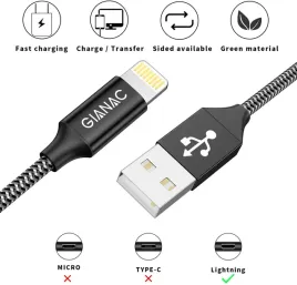 kabel-usb-typ-c-lightning-gianac-zestaw-3szt-1m-2m-3m