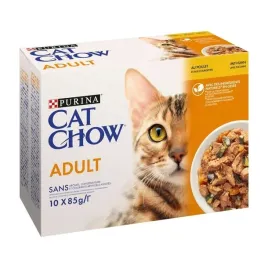 purina-cat-chow-karma-mokra-dla-kota-z-kurczakiem-cukinia-10x85g-galaretka