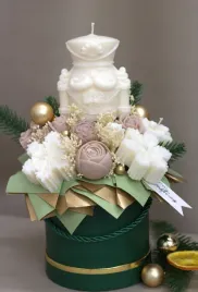 prezent-na-swieta-candle-flower-box-wieczny-bukiet-swiec-sojowych