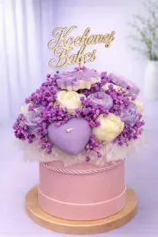 prezent-na-dzien-babci-flower-box-wieczny-bukiet-swiec-sojowych