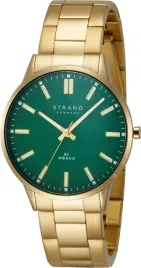 nowy-oryginalny-zegarek-meski-strand-by-obaku-s747gxgesg-zloty-zielony