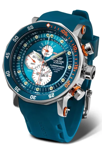 Nowy Oryginalny Zegarek Vostok Europe YM86-620A636 Lunokhod-2, + pasek, box