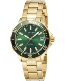 nowy-oryginalny-zegarek-meski-strand-by-obaku-s744gdgesg-zloty-zielony