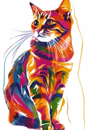 plakat-50x70cm-nasycony-kot