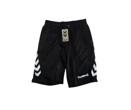 meskie-spodenki-sportowe-hummel-m-czarne-treningowe-szybkoschnace