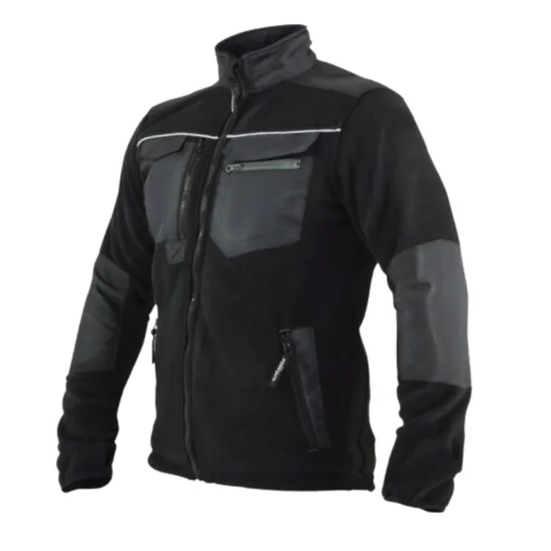 Polar Roboczy Męski ”OXFORD” ”XXXL” Czarny STALCO PERFECT S-78889
