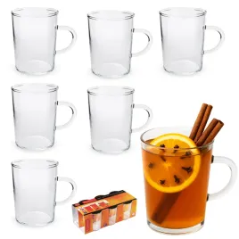 szklanka-zaroodporna-6szt-stozek-220ml-kubek-szklany-z-uchwytem-prezent