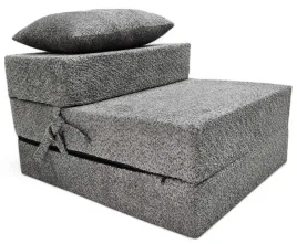 materac-fotel-rozkladany-skladany-lozko-boucle-200x70x15cm-grafit