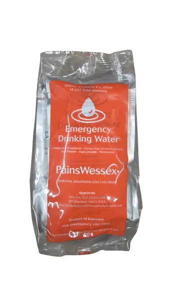 Woda Pitna Awaryjna Emergency Drinking Water 500 ml (4x 125 ml)