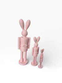 wielkanocny-zajaczek-dziadek-do-orzechow-dekoracja-3-szt-rozowa