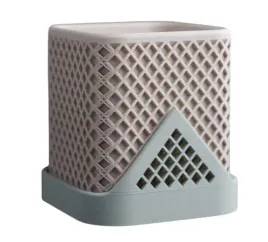 squared-polygon-planter-geometryczna-doniczka-3d-z-podstawka-12-cm