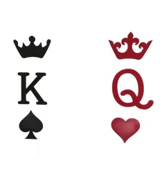 dekoracja-scienna-wzor-krol-i-krolowa-karty