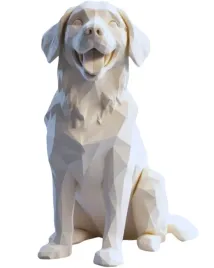 figurka-psa-low-poly-nowoczesna-dekoracja-do-domu-geometryczny-20-cm