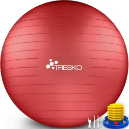 pilka-gimnastyczna-fitness-joga-tresko-czerwony-65-cm