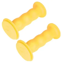 chwyty-rowerowe-85mm-dzieciece-zolte-antyposlizowe