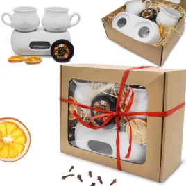 zestaw-prezentowy-podgrzewacz-2x-kubek-kamionka-bialy-do-grzanca-300ml