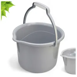 wiadro-z-uchwytem-i-dziubkiem-do-wody-31cm-plastikowe-szare-uniwersalne-14l